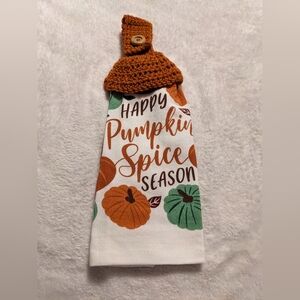 Fall Kitchen Towel Topper